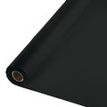 Touch Of Color Black Plastic Banquet Roll, 100' x 40" 013002